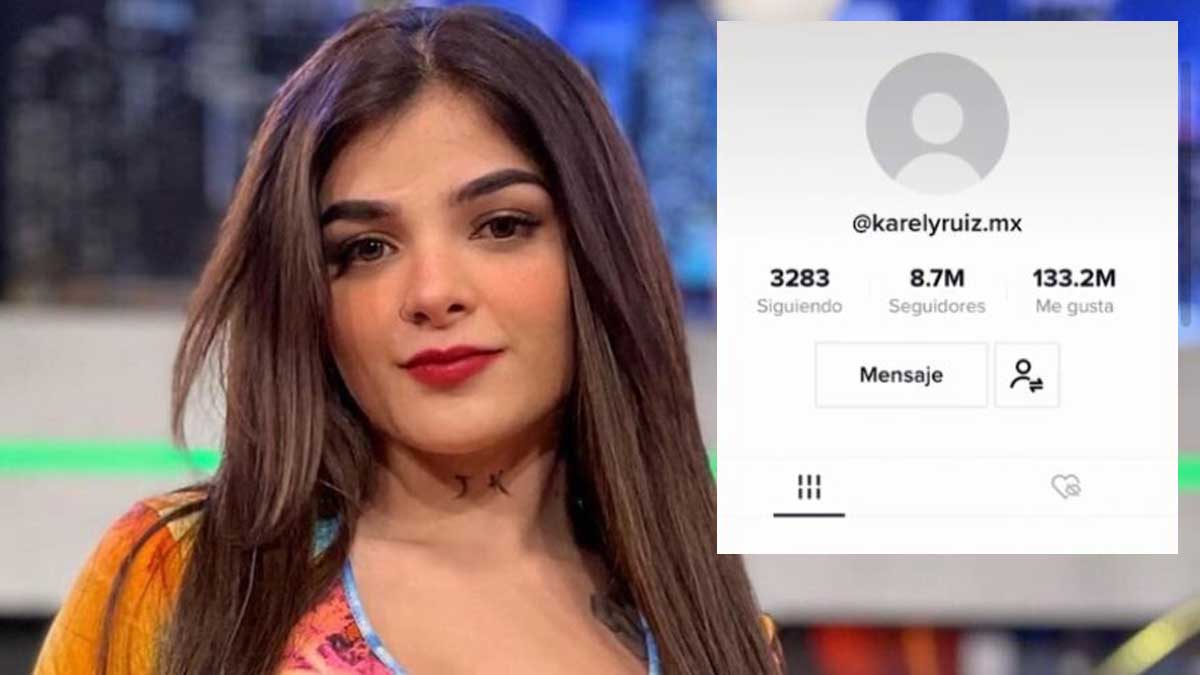 Pierde Karely Ruiz su cuenta de TikTok con 8 millones de seguidores – NDS  Noticias