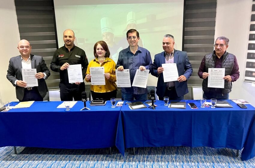 Firma Elías Retes convenio FIDESON-NAFIN en apoyo a empresas y emprendedores
