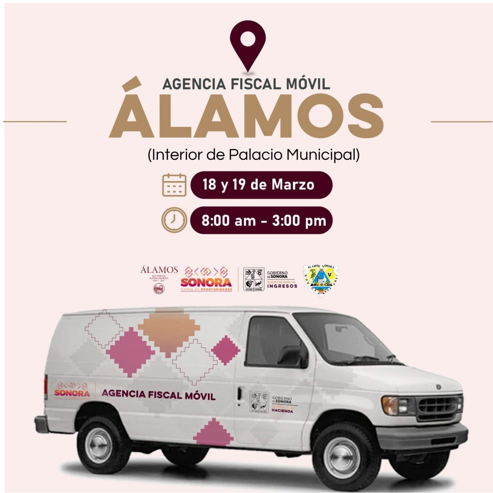 Regresan los servicios de la Agencia Fiscal Móvil a nuestro Municipio