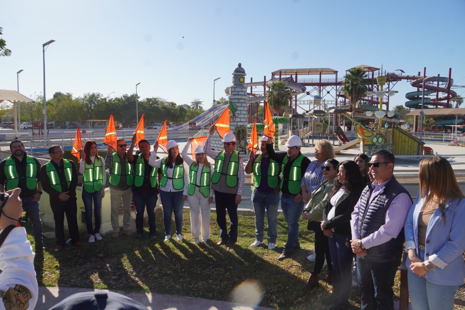 Arranca remodelación del parque infantil para recibir a visitantes en Semana Santa