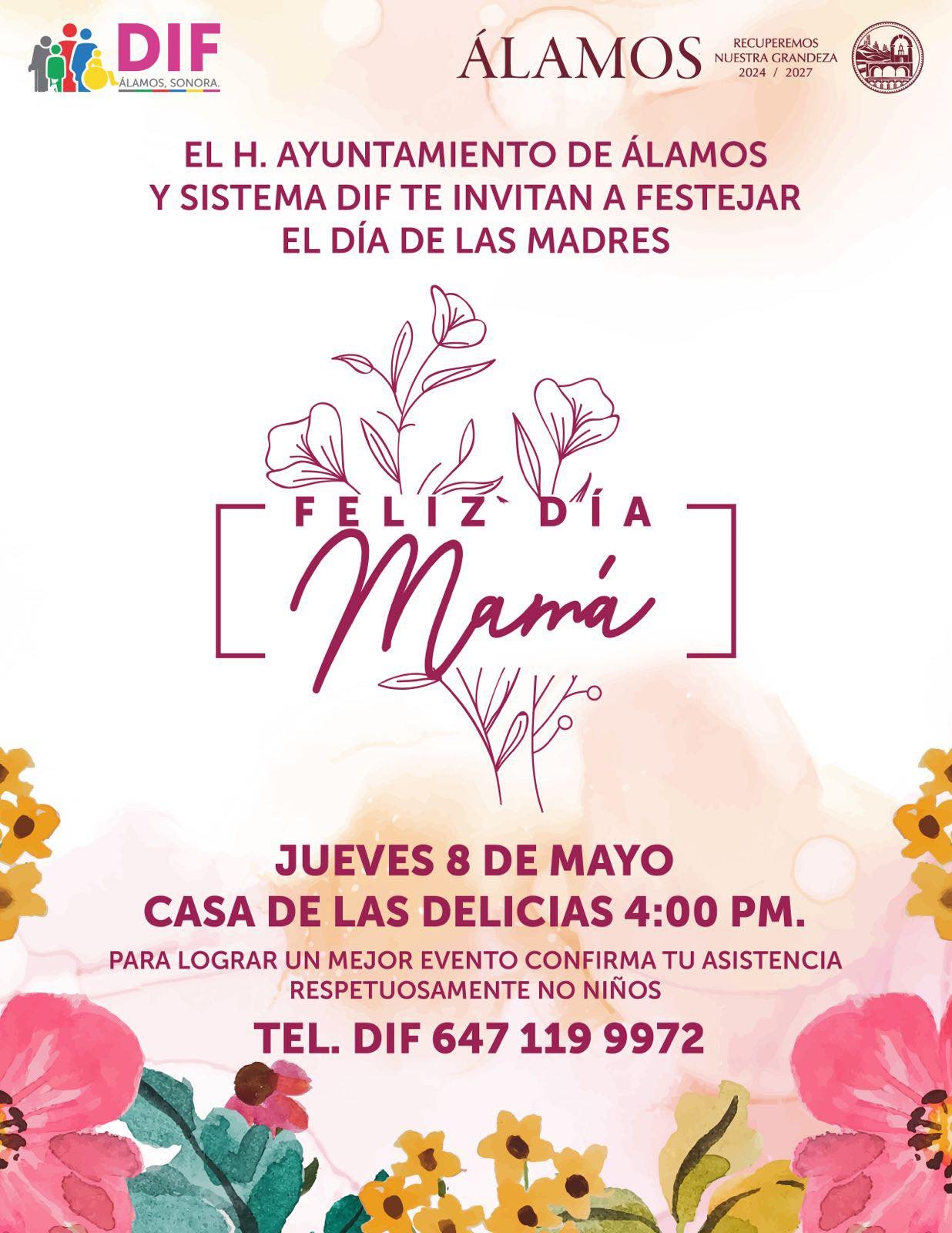 ¡Gran celebración del Día de las Madres!