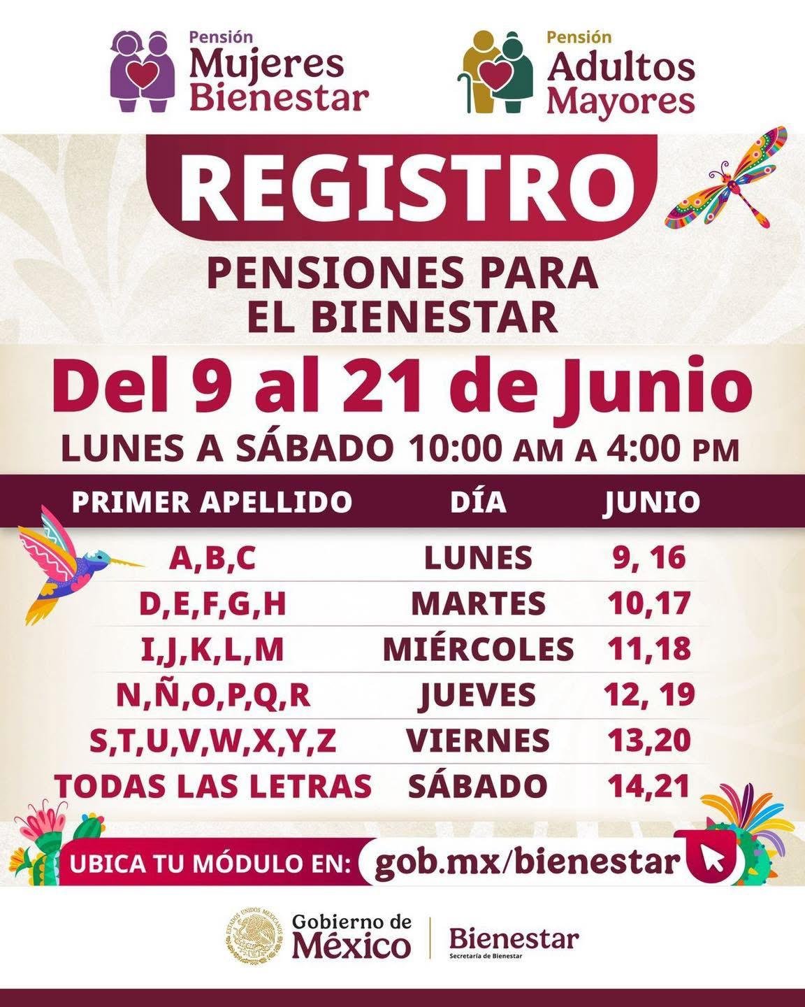 📢¡Atención! Ya comenzó el registro para las Pensiones del Bienestar 👴🏻👵🏻