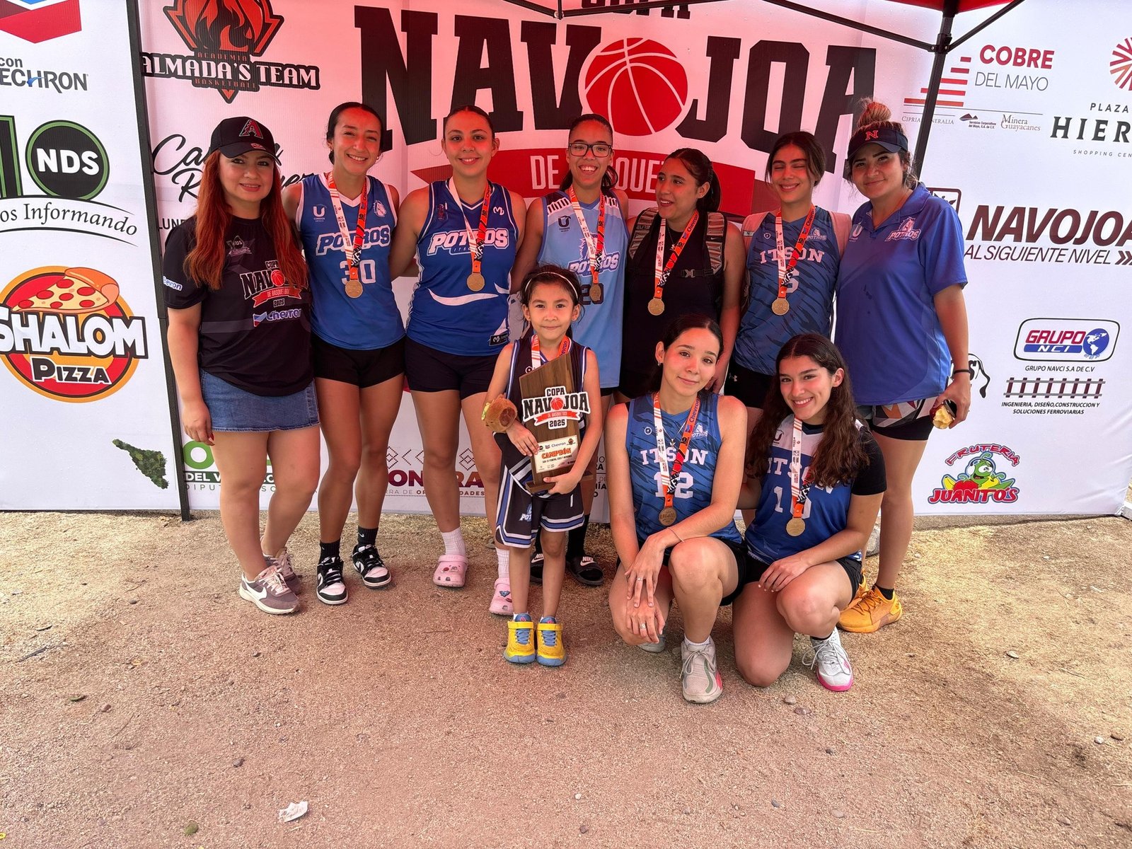 ¡Ni la lluvia nos detuvo! Éxito total en el cierre de la Copa Navojoa de Basquetbol 2025