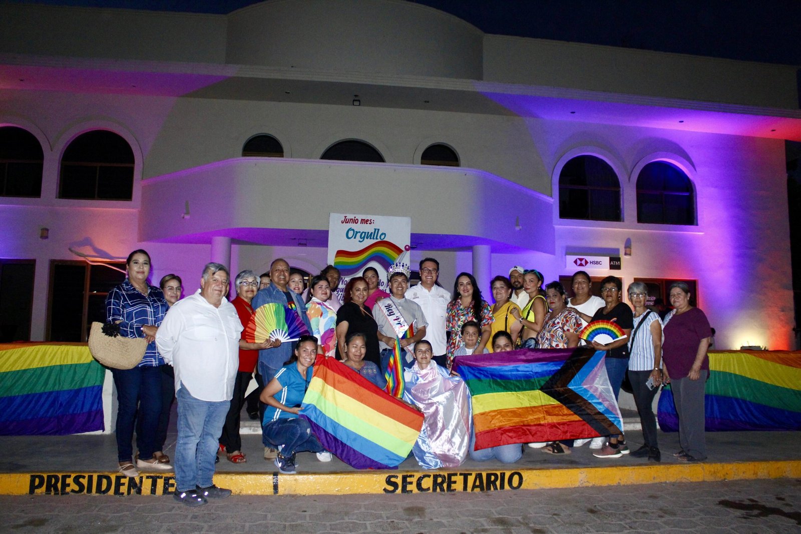 Etchojoa se llena de luz y orgullo en evento por la inclusión y los derechos humanos