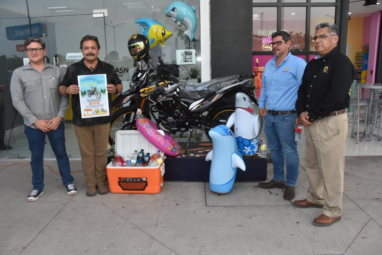 Regalará OOMAPASN una moto con “Bienvenido el verano 2025”