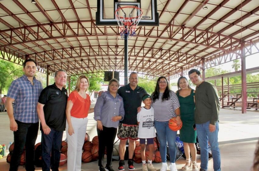 Etchojoa recibe el Primer Campamento de Basketball Profesional “Formando Campeones”