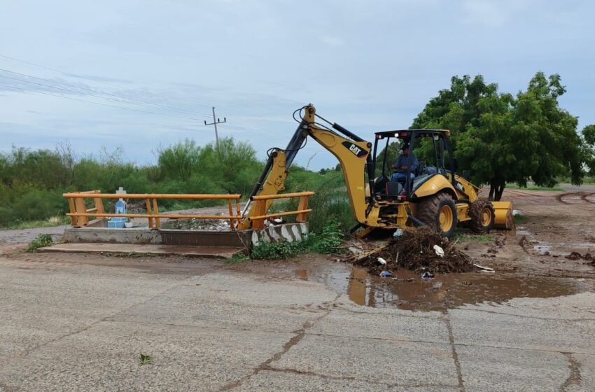 Gobierno Municipal responde ante lluvias de 40 mm