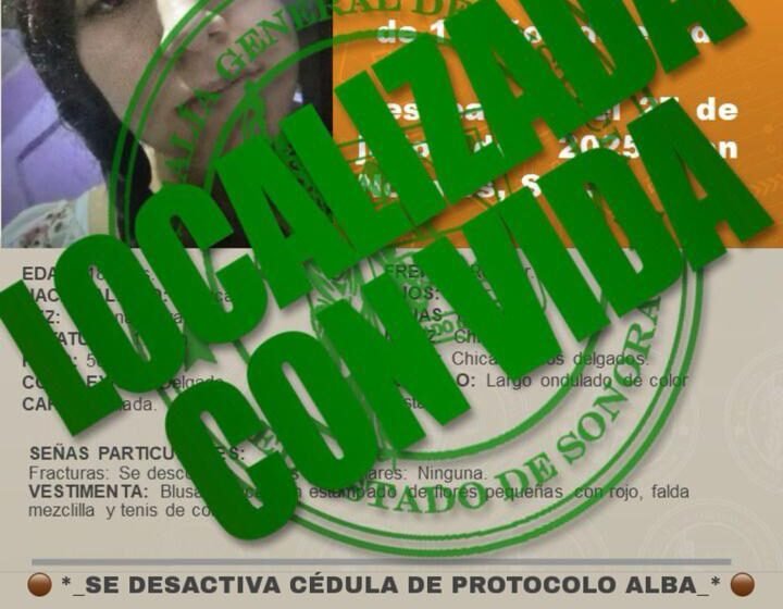 Se desactiva cédula de Protocolo Alba para Judith Andrea Armenta Coronado