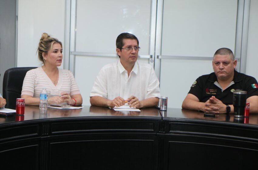 Encabeza Elías Retes reunión de coordinación para la temporada de lluvias y huracanes 2025