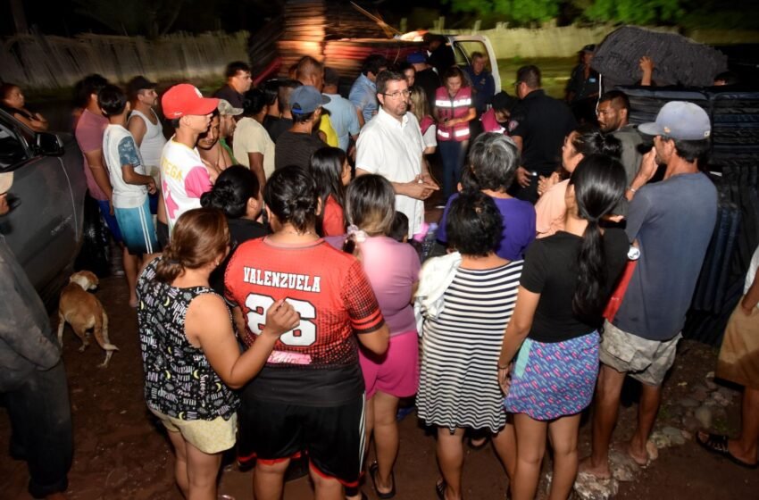 Reciben comunidades de la comisaría de Bacabachi apoyo tras lluvias