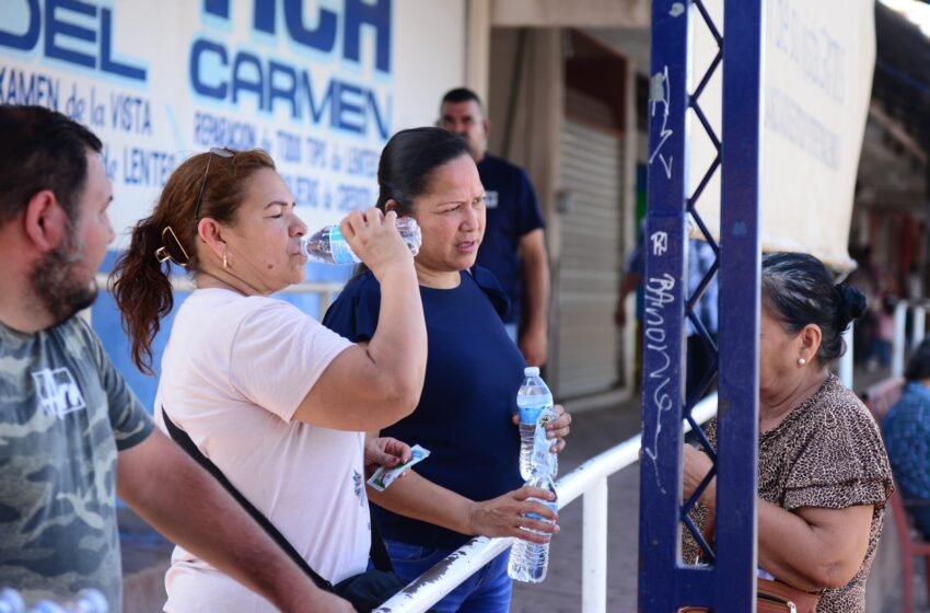 Piden a navojoenses extremar precauciones ante fuerte ola de calor