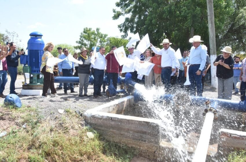 Elías Retes inaugura pozo “Las Ánimas 2”; beneficiará a 17 mil usuarios de colonias del suroriente