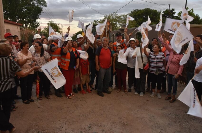 Elías Retes cumple: da banderazo de rehabilitación a drenaje y agua potable en la Mocúzarit