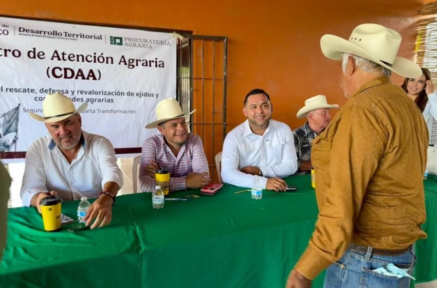 Inauguran Centro de Atención Agraria para Ejidatarios de la Región Fuerte Mayo