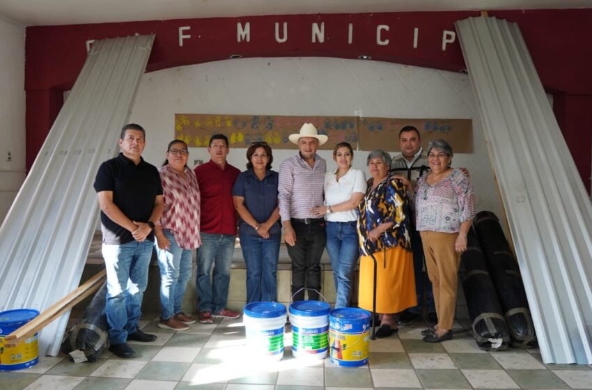 Entrega CECOP apoyos para familias huatabampenses afectadas por las lluvias
