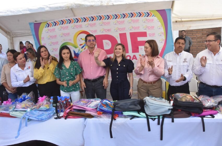 Arranca DIF colecta “Mochilatón” para estudiantes de Navojoa