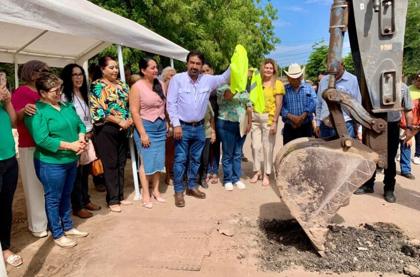 Arranca Rehabilitación de la Red de Agua Potable en la Cabecera Municipal de Etchojoa