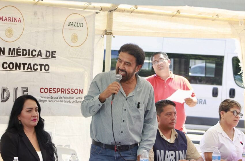 Gobierno de Etchojoa y Secretaría de Marina realizan Campaña de Salud en la Cabecera Municipal 👩🏻‍⚕👨🏻‍⚕🩺
