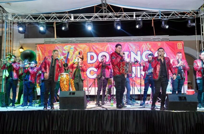 Se armó la fiesta con La Rancho Alegre