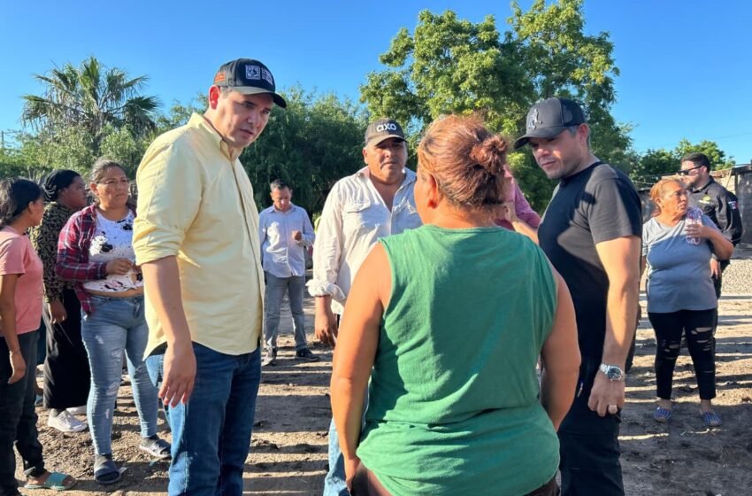 Gobierno de Sonora refuerza apoyo a huatabampenses por tormenta «Lorena»