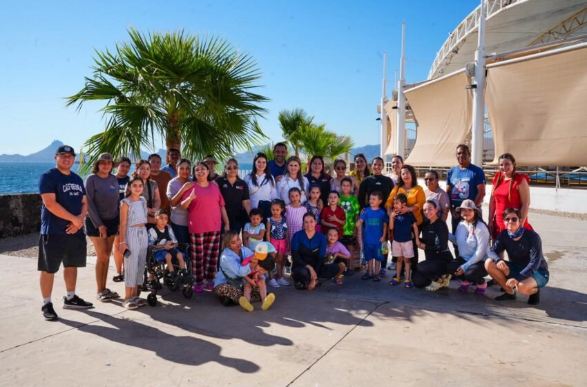 Niños y Niñas Alamenses reciben Delfinoterapía