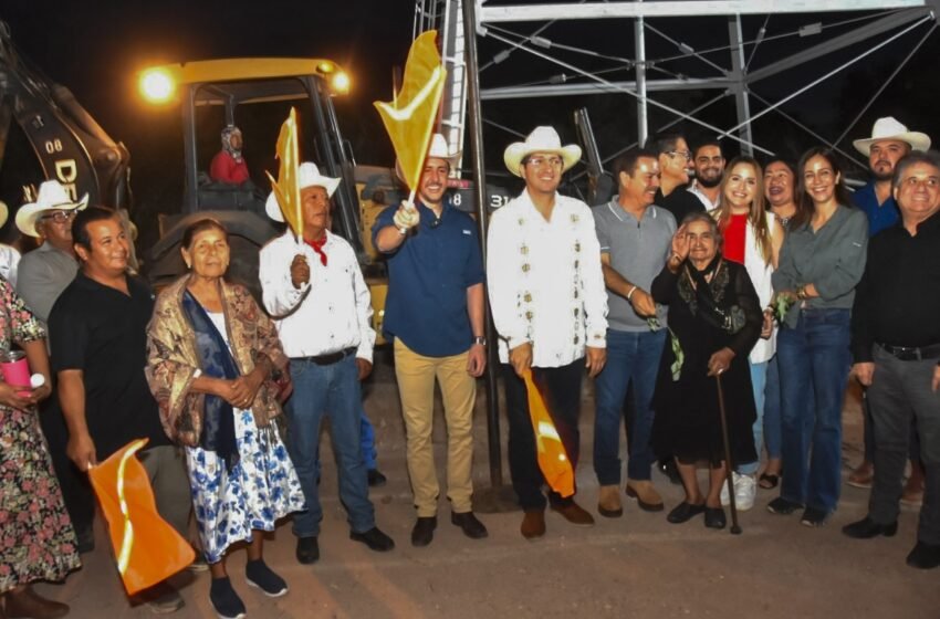 ARRANCAN OBRAS DE REHABILITACIÓN PARA SUMINISTRO DE AGUA POTABLE EN ETCHOHUAQUILA