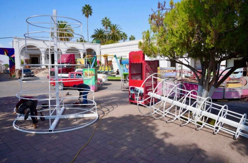 Álamos se alista para brillar: Ayuntamiento y DIF preparan ornamentos para las festividades decembrinas