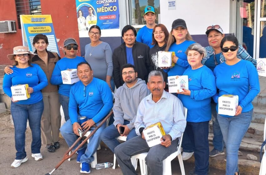 DIF Etchojoa inicia colecta por el Día Internacional de las Personas con Discapacidad