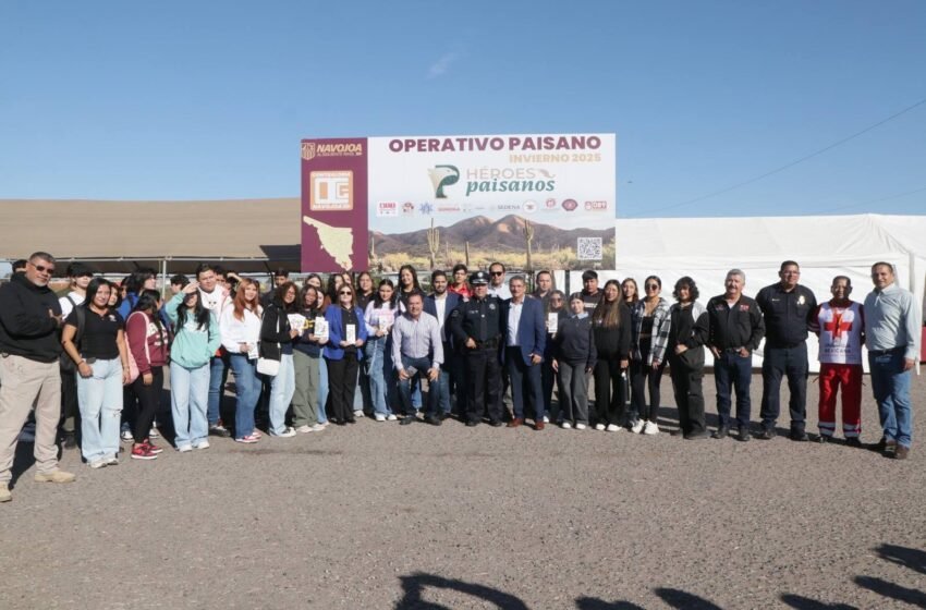 Arranca el programa “Bienvenido Héroe Paisano 2025” en Navojoa