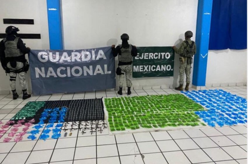 Mesa Estatal de Seguridad retira de circulación más de 23.6 millones de dosis de droga en Sonora