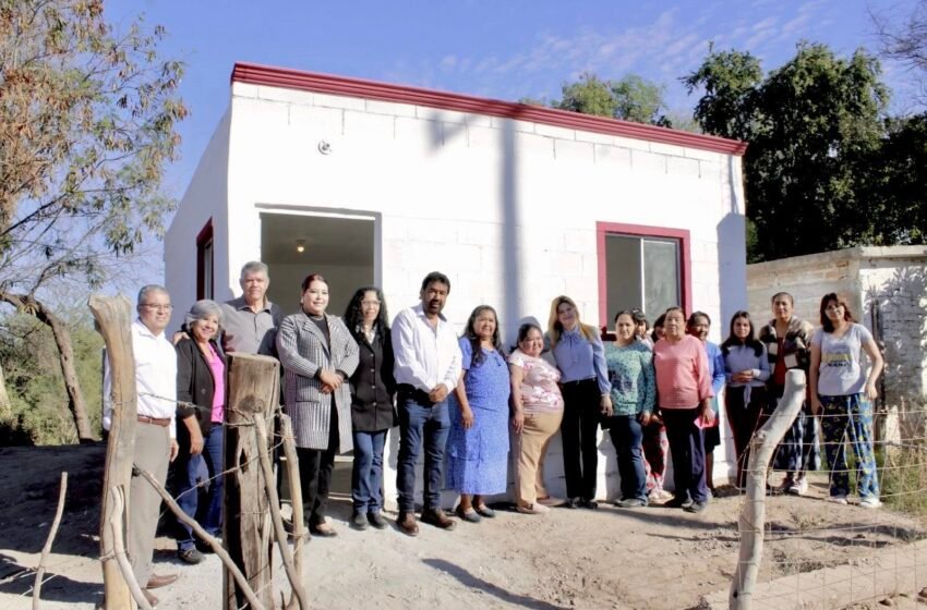 Gobierno de Etchojoa cierra el año con acciones de vivienda que transforman vidas