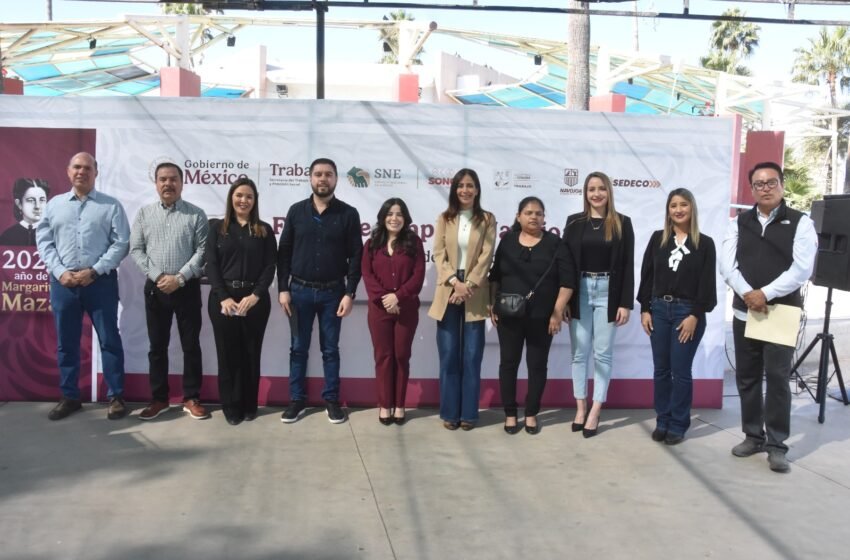 FOMENTAN EL EMPLEO FORMAL CON MÁS DE 400 VACANTES EN FERIA NAVOJOA 2026
